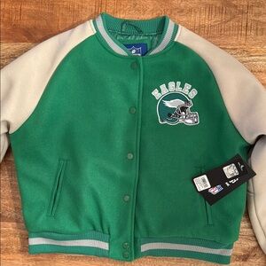 NFL EAGLES KELLY GREEN JACKET